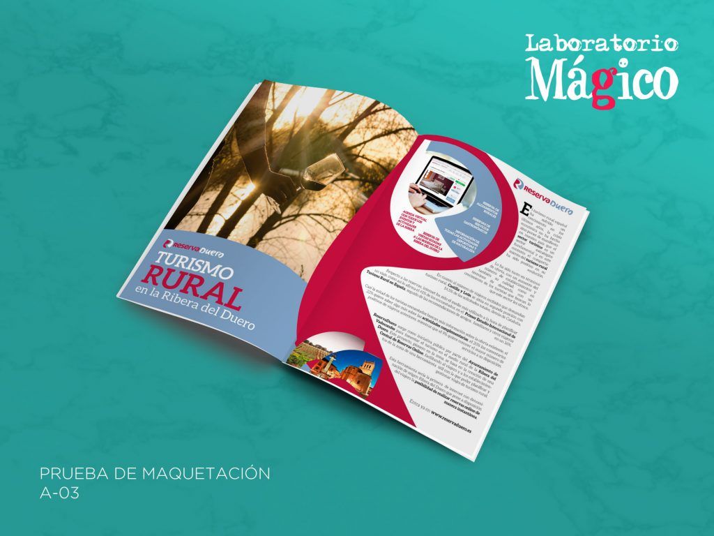 Anuncio en revista - Reserva Duero